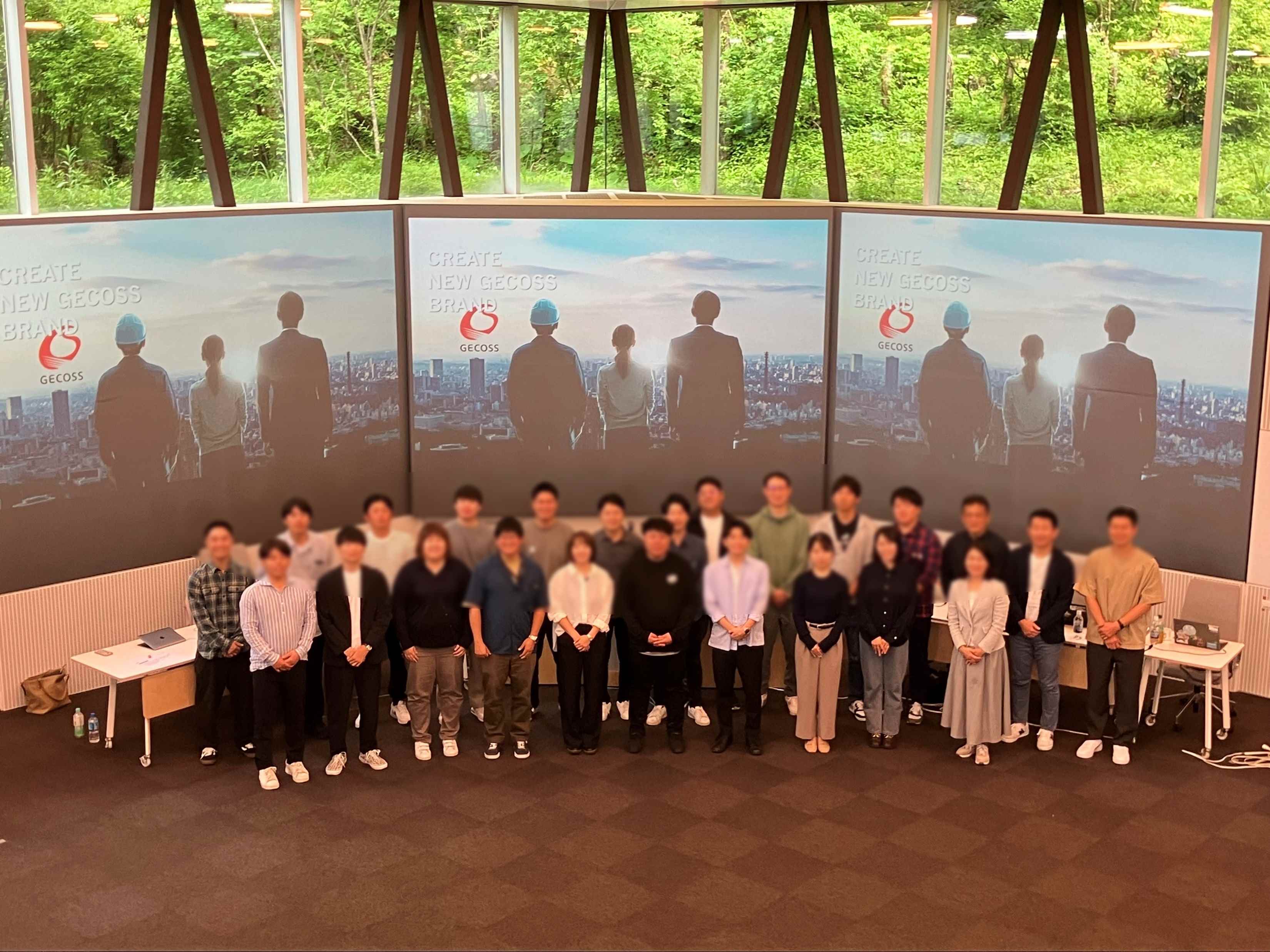 DNP内の研修施設にて行いました。