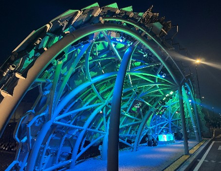 LEDビジョン設置場所　全体像