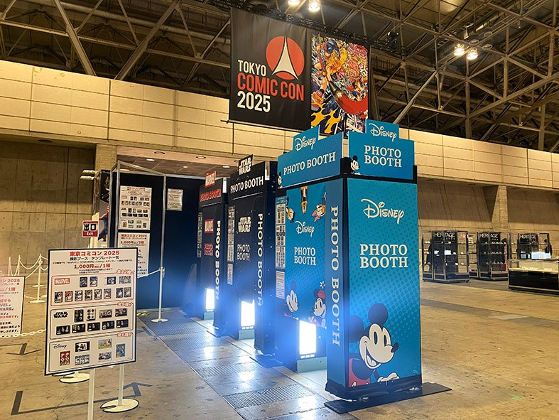 東京コミックコンベンション2025での写Goo！設置の様子