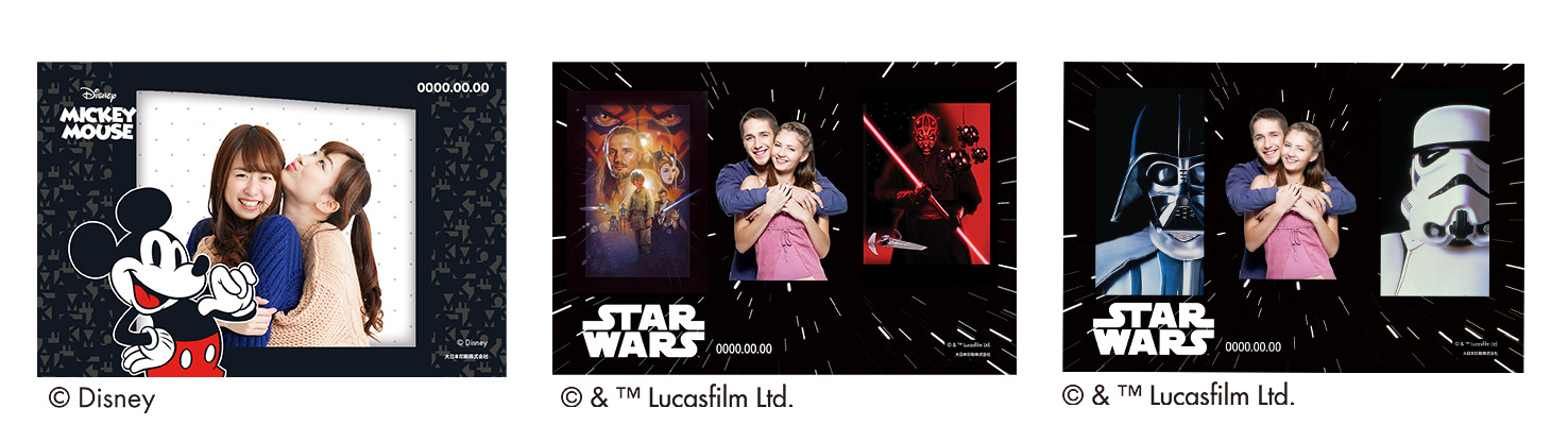 プリントイメージ（「Disney」「STAR WARS」）