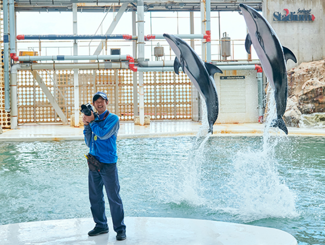 城崎マリンワールドの様子