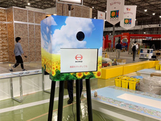 東京モーターショー2019日野自動車さま出展ブースの様子