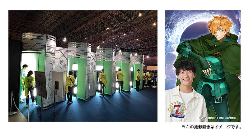 株式会社ソニー・ミュージックソリューションズさま写Goo!設置の様子と撮影写真のイメージ画像