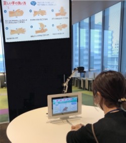 手洗いの啓発