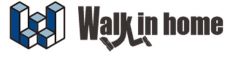 Walk in home ロゴ
