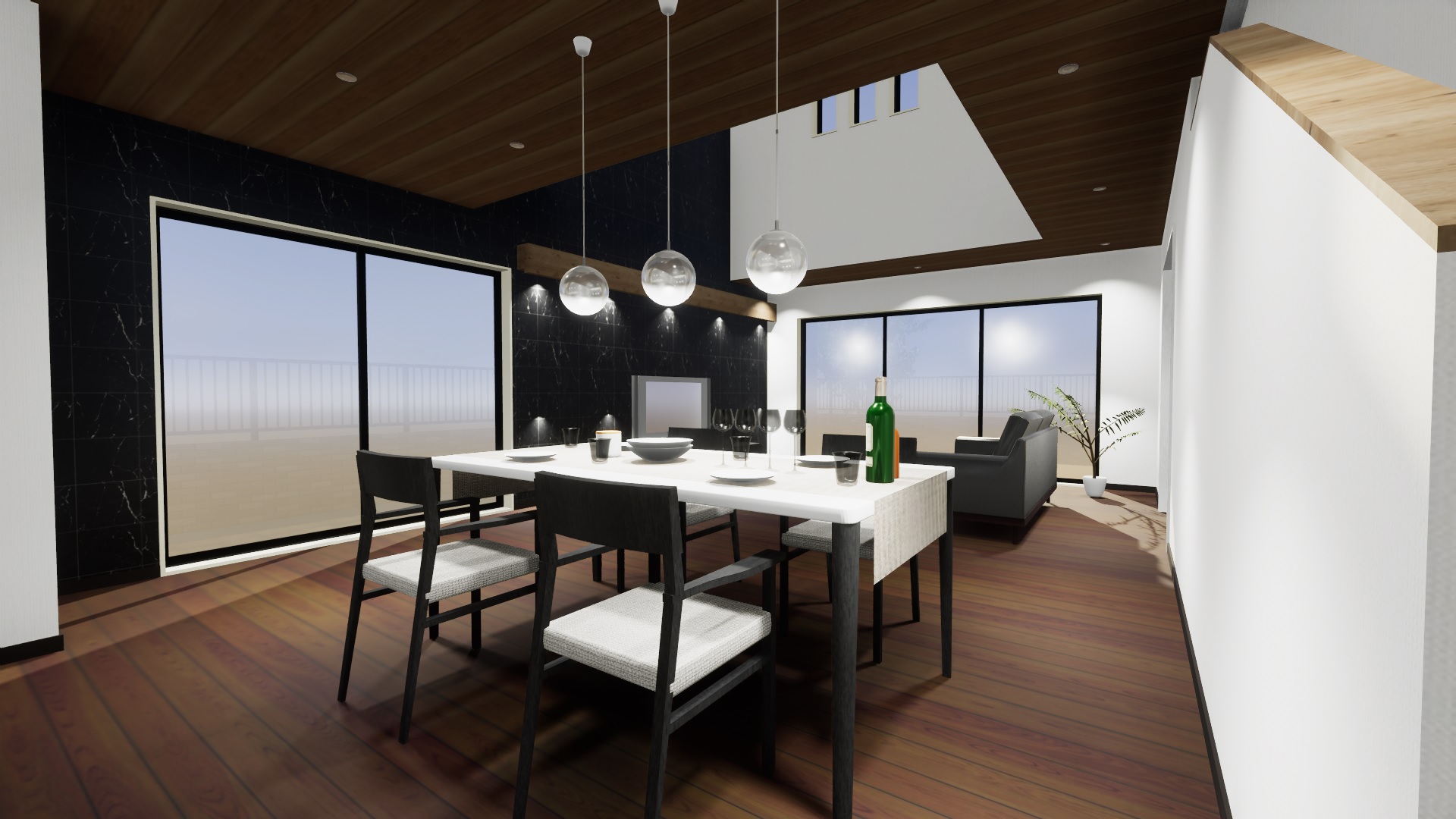 VRプレゼンゲートウェイ メタバース版での表示イメージ