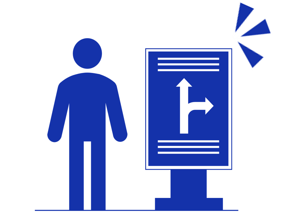 サイネージのイメージ