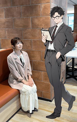 推しと２ショットのイメージ画像
