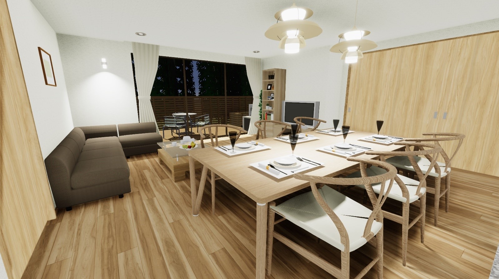 VRに変換された画像