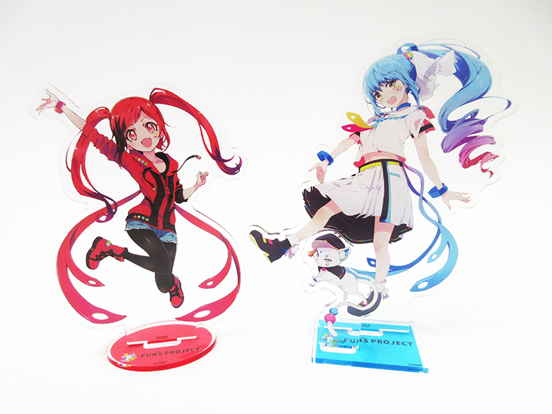 アクリルスタンドの一例