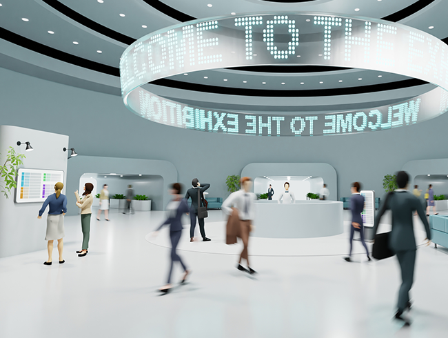 展示会ブースのイメージ