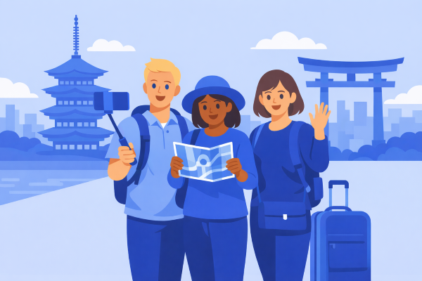 インバウンド観光客のイメージ