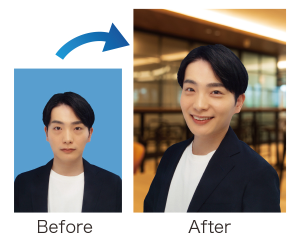 プロフィール写真のイメージ